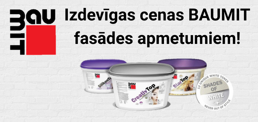 Fasades apmetumi, BAUMIT